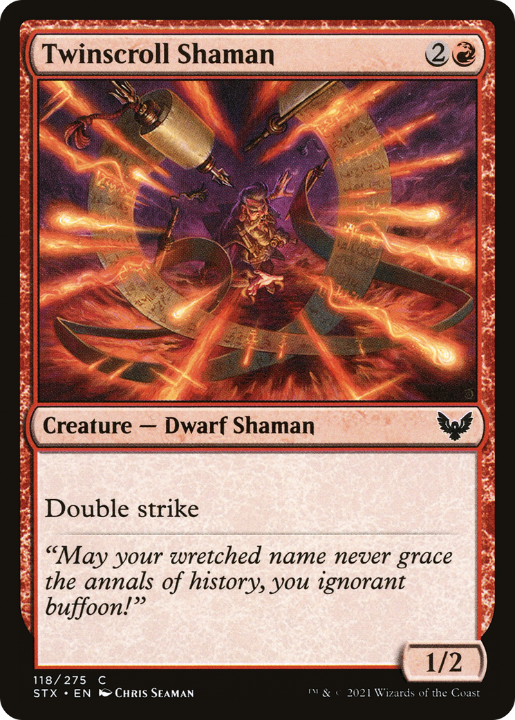 {C} Twinscroll Shaman [Strixhaven: School of Mages][STX 118]