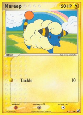 [PKM-C] Mareep (62/115) (Stamped) [EX: Unseen Forces]
