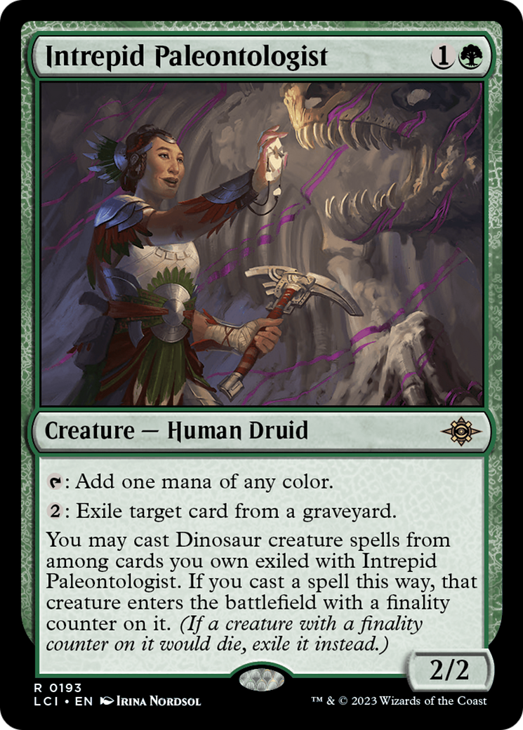 {@R} Intrepid Paleontologist [The Lost Caverns of Ixalan][LCI 193]