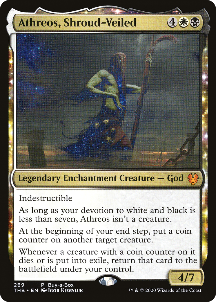 {R} Athreos, Shroud-Veiled (Buy-A-Box) [Theros Beyond Death][THB 269]