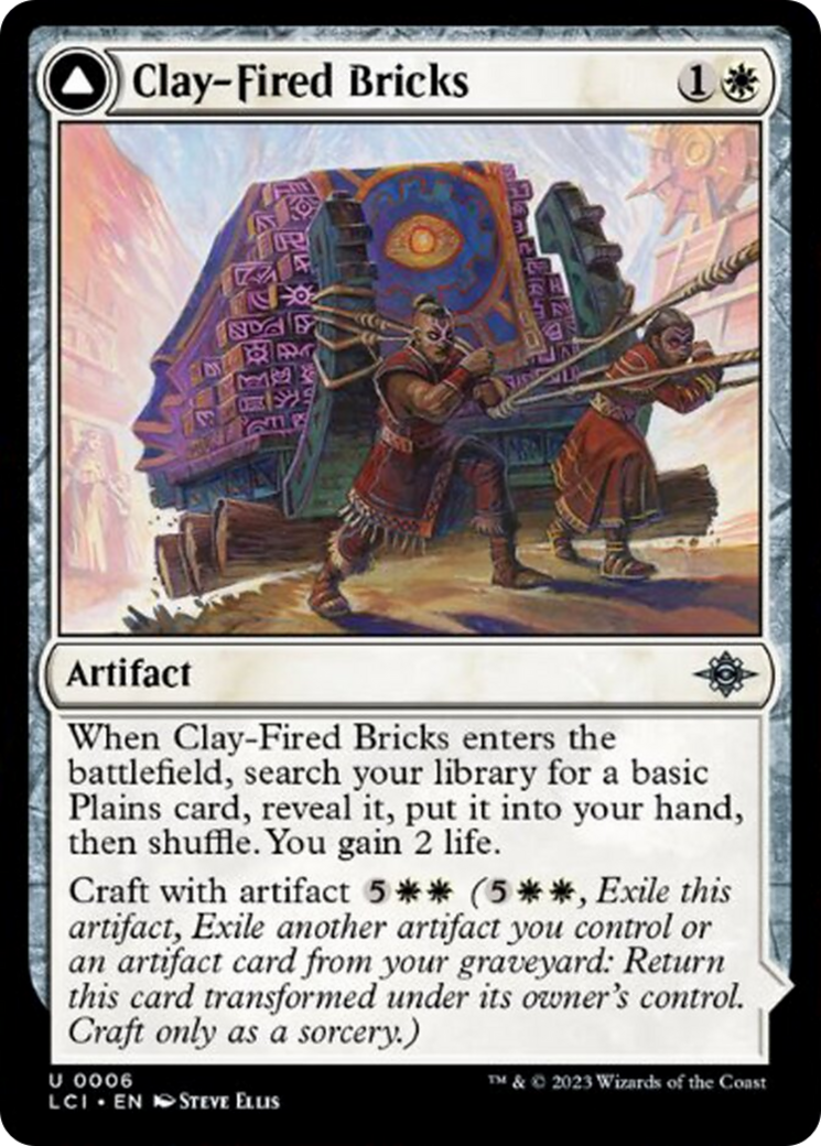 {@C} Clay-Fired Bricks // Cosmium Kiln [The Lost Caverns of Ixalan][LCI 006]
