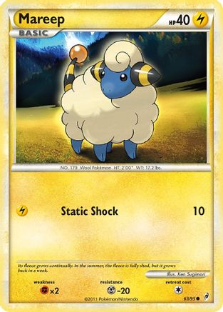 [PKM] Mareep (63/95) [HeartGold & SoulSilver: Call of Legends]