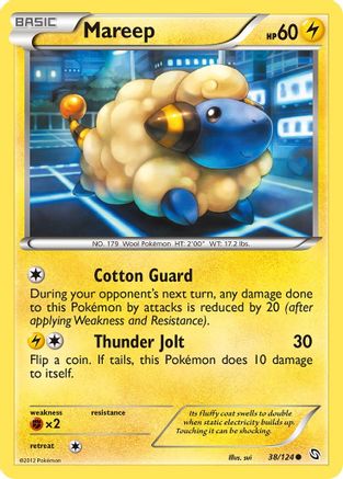 [PKM] Mareep (38/124) [Black & White: Dragons Exalted]
