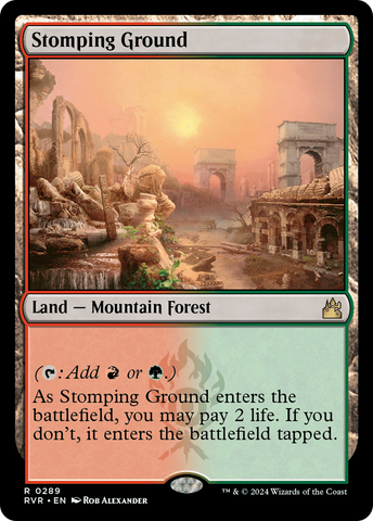 {R} Stomping Ground [Ravnica Remastered][RVR 289]