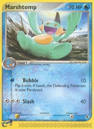 [PKM] Marshtomp (40/109) [EX: Ruby & Sapphire]