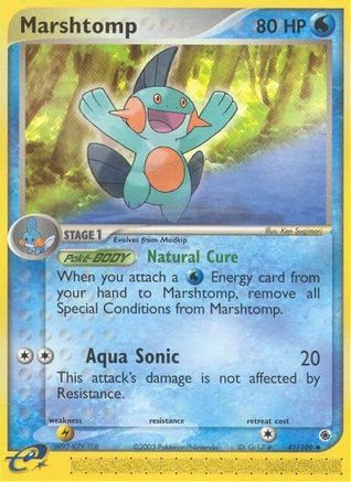 [PKM] Marshtomp (41/109) [EX: Ruby & Sapphire]