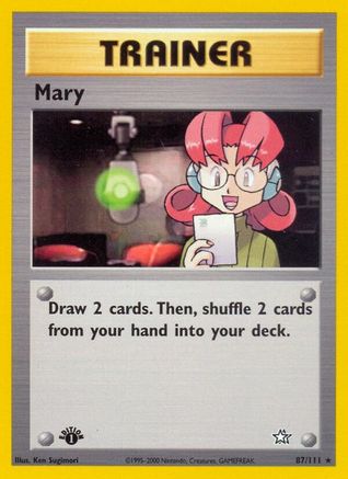 [PKM] Mary (87/111) [Neo Genesis 1st Edition]