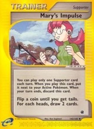 [PKM] Mary's Impulse (142/165) [Expedition: Base Set]
