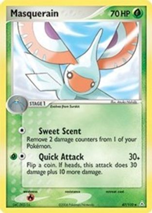 [PKM-C] Masquerain (47/110) (Stamped) [EX: Holon Phantoms]