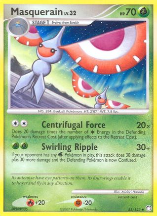 [PKM] Masquerain (55/123) [Diamond & Pearl: Mysterious Treasures]
