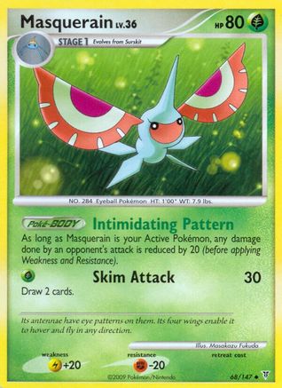 [PKM] Masquerain (68/147) [Platinum: Supreme Victors]