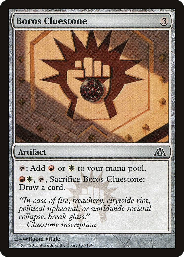 {C} Boros Cluestone [Dragon's Maze][DGM 137]