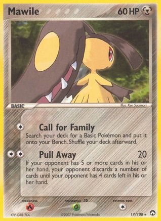 [PKM] Mawile (17/108) (Stamped) [EX: Power Keepers]