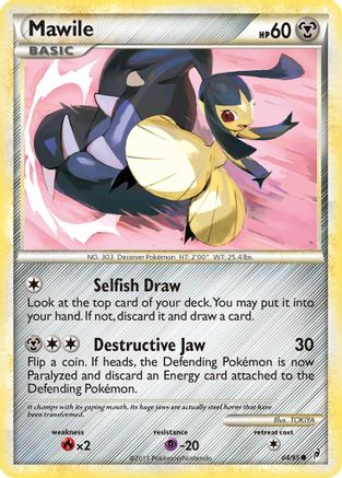 [PKM-C] Mawile (64/95) [HeartGold & SoulSilver: Call of Legends]
