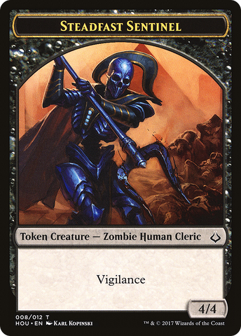 {T} Steadfast Sentinel Token [Hour of Devastation Tokens][THOU 008]
