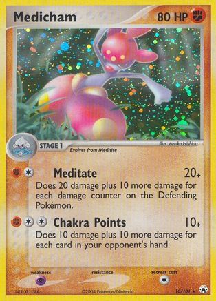 [PKM-R] Medicham (10/101) [EX: Hidden Legends]