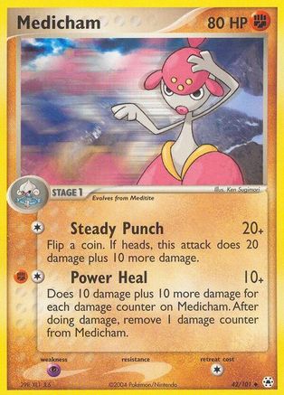 [PKM-C] Medicham (42/101) [EX: Hidden Legends]