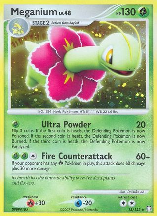 [PKM] Meganium (13/123) [Diamond & Pearl: Mysterious Treasures]