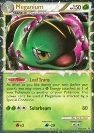 [PKM] Meganium (HGSS08) [HeartGold & SoulSilver: Black Star Promos]