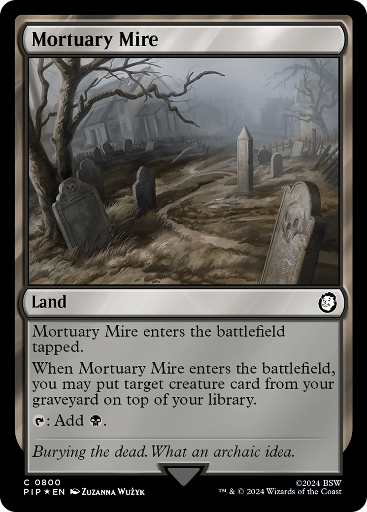 {C} Mortuary Mire (Surge Foil) [Fallout][PIP 800]