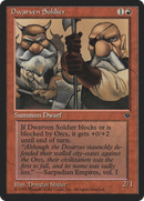 {C} Dwarven Soldier (Douglas Shuler) [Fallen Empires][FEM 53C]