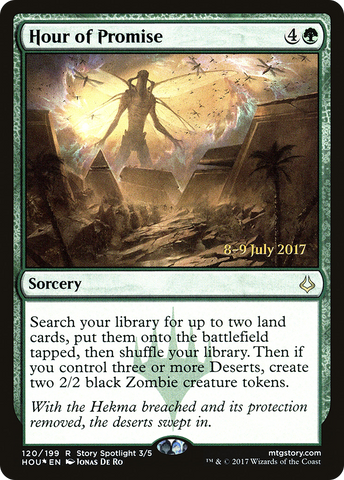 {R} Hour of Promise [Hour of Devastation Prerelease Promos][PR HOU 120]