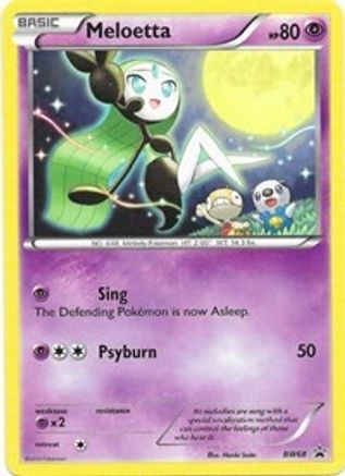 [PKM] Meloetta (BW68) [Black & White: Black Star Promos]