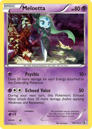 [PKM-R] Meloetta (78/113) [Black & White: Legendary Treasures]