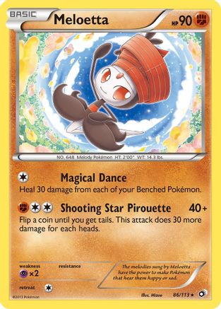 [PKM-R] Meloetta (86/113) [Black & White: Legendary Treasures]