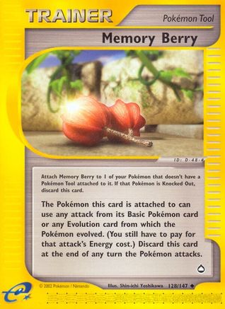 [PKM] Memory Berry (128/147) [Aquapolis]