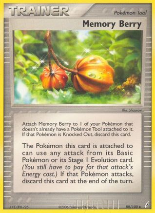 [PKM] Memory Berry (80/100) (Stamped) [EX: Crystal Guardians]