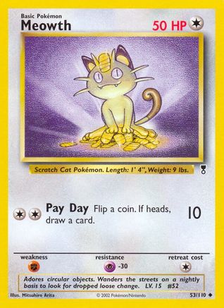 [PKM] Meowth (53/110) [Legendary Collection]
