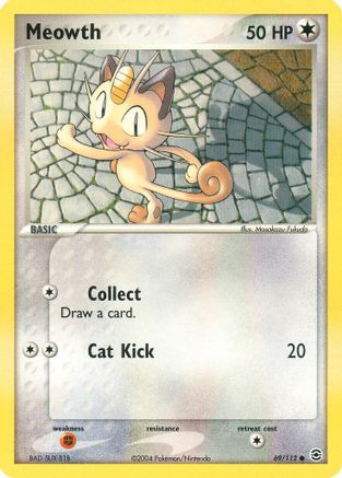 [PKM-C] Meowth (69/112) [EX: FireRed & LeafGreen]