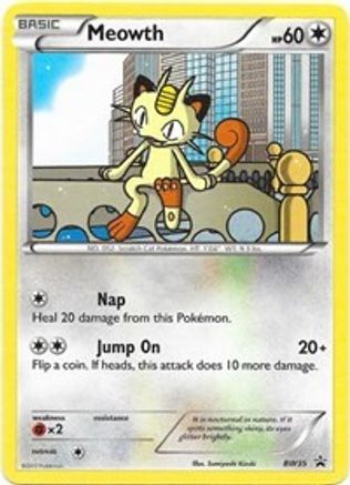 [PKM] Meowth (BW35) [Black & White: Black Star Promos]
