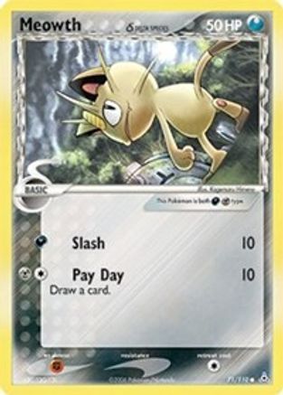 [PKM] Meowth (71/110) (Delta Species) (Stamped) [EX: Holon Phantoms]