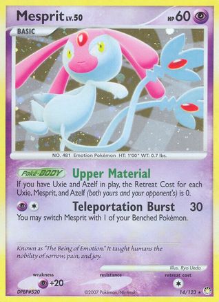 [PKM-R] Mesprit (14/123) [Diamond & Pearl: Mysterious Treasures]