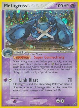 [PKM-R] Metagross (11/107) (Stamped) [EX: Deoxys]