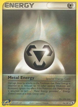 [PKM BE] Metal Energy (94/109) [EX: Ruby & Sapphire]