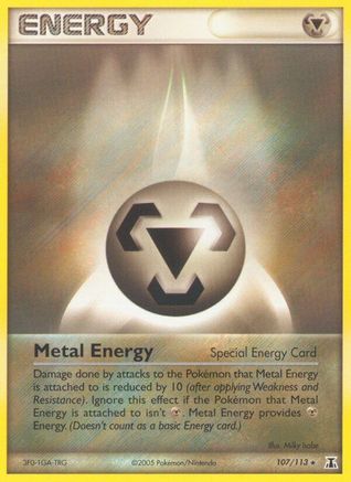 [BE] Metal Energy (107/113) (Stamped) [EX: Delta Species]