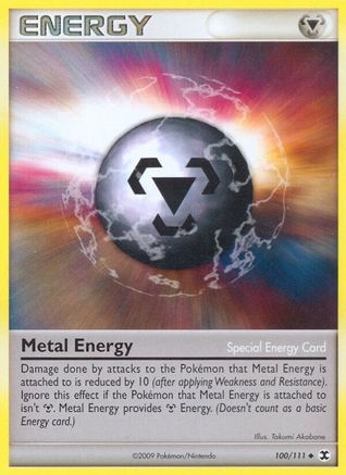 [PKM BE] Metal Energy (100/111) [Platinum: Rising Rivals]