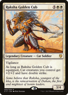 {R} Raksha Golden Cub [Commander 2017][C17 069]