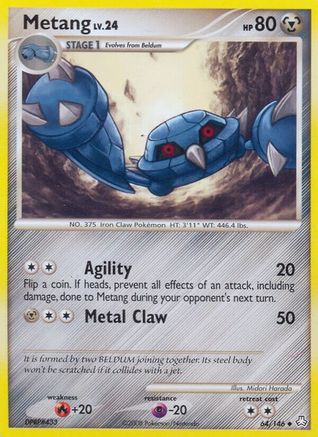[PKM] Metang (64/146) [Diamond & Pearl: Legends Awakened]