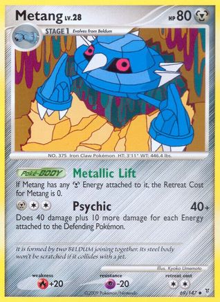 [PKM] Metang (69/147) [Platinum: Supreme Victors]