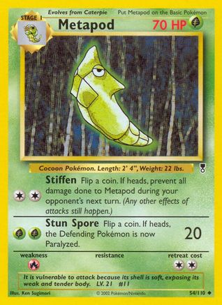 [PKM] Metapod (54/110) [Legendary Collection]