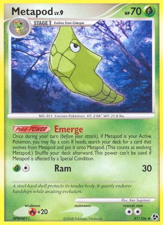 [PKM] Metapod (47/106) [Diamond & Pearl: Great Encounters]