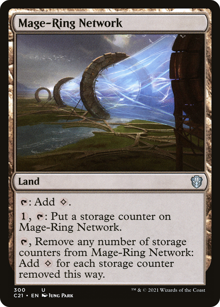 {C} Mage-Ring Network [Commander 2021][C21 300]