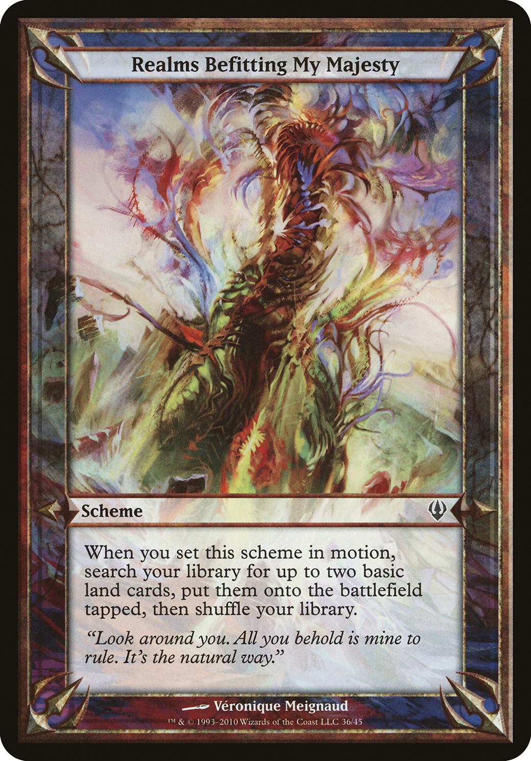 {O} Realms Befitting My Majesty (Schemes) [Archenemy Schemes][OVR ARC 036] - Misty Mountain Games