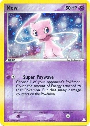 [PKM] Mew (111/110) [EX: Holon Phantoms]