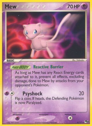 [PKM-R] Mew (4/17) [POP Series 4]