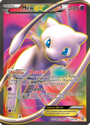 [PKM] Mew EX (120/124) [Black & White: Dragons Exalted]